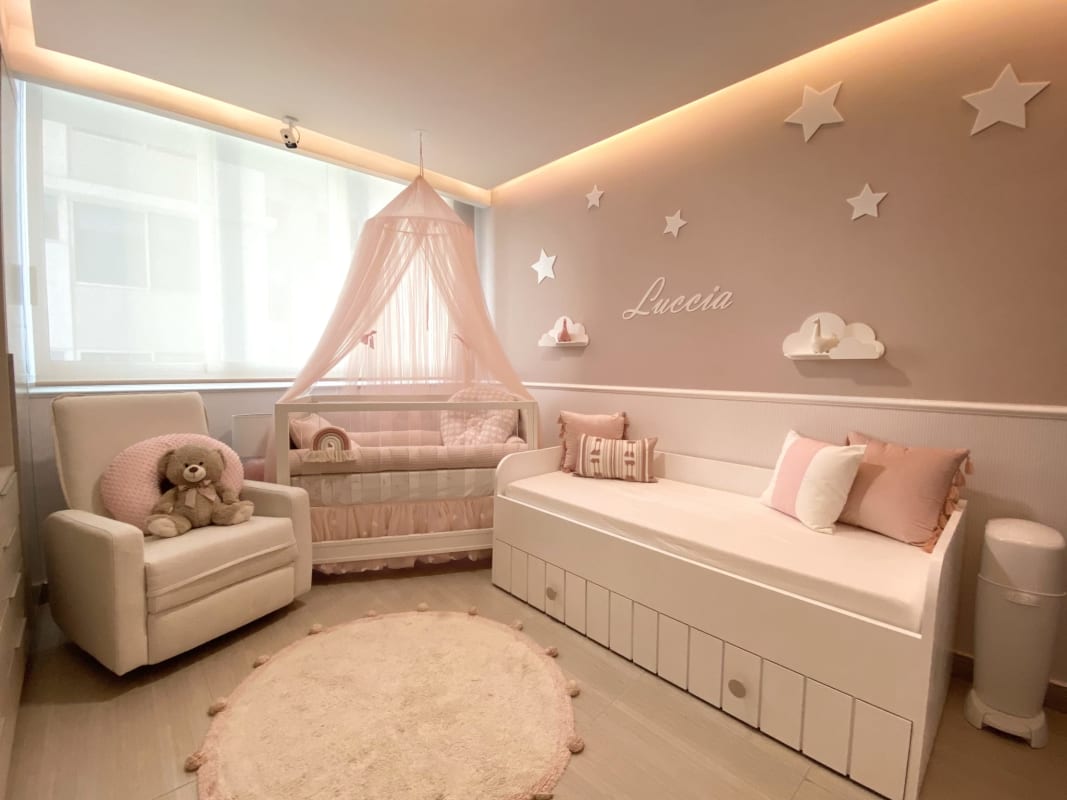 Master bedroom with breathtaking ocean skyline views at PH Asia Costa del Este Panama