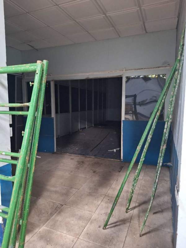 Exterior warehouse loading docks and yard space in industrial park Juan Diaz Panama