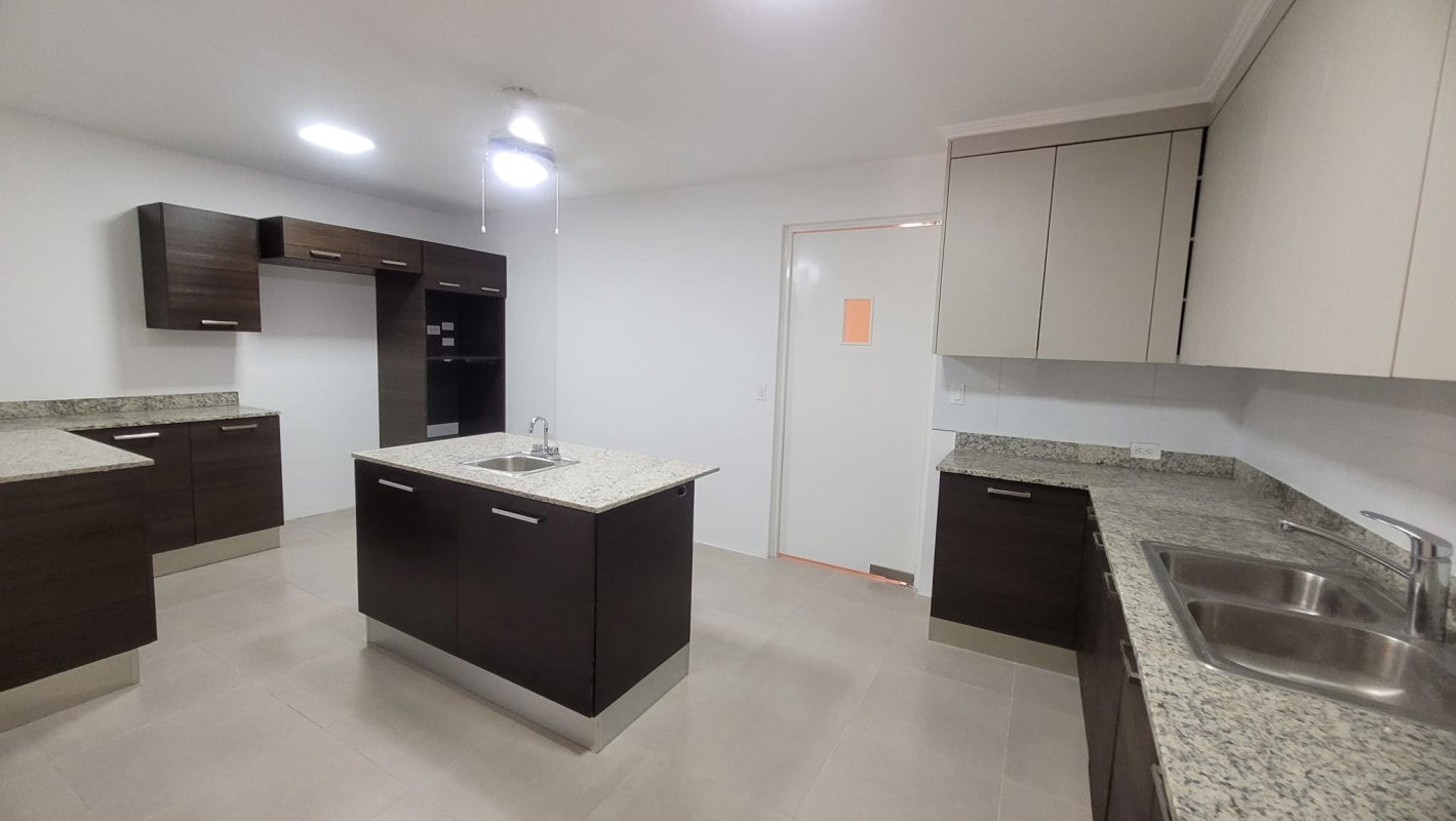 Luxury bathroom with corner jacuzzi tub, granite, glass shower in Paitilla home