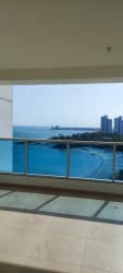 Bathroom showing modern walk-in glass shower PH Malibu Playa Gorgona Panama