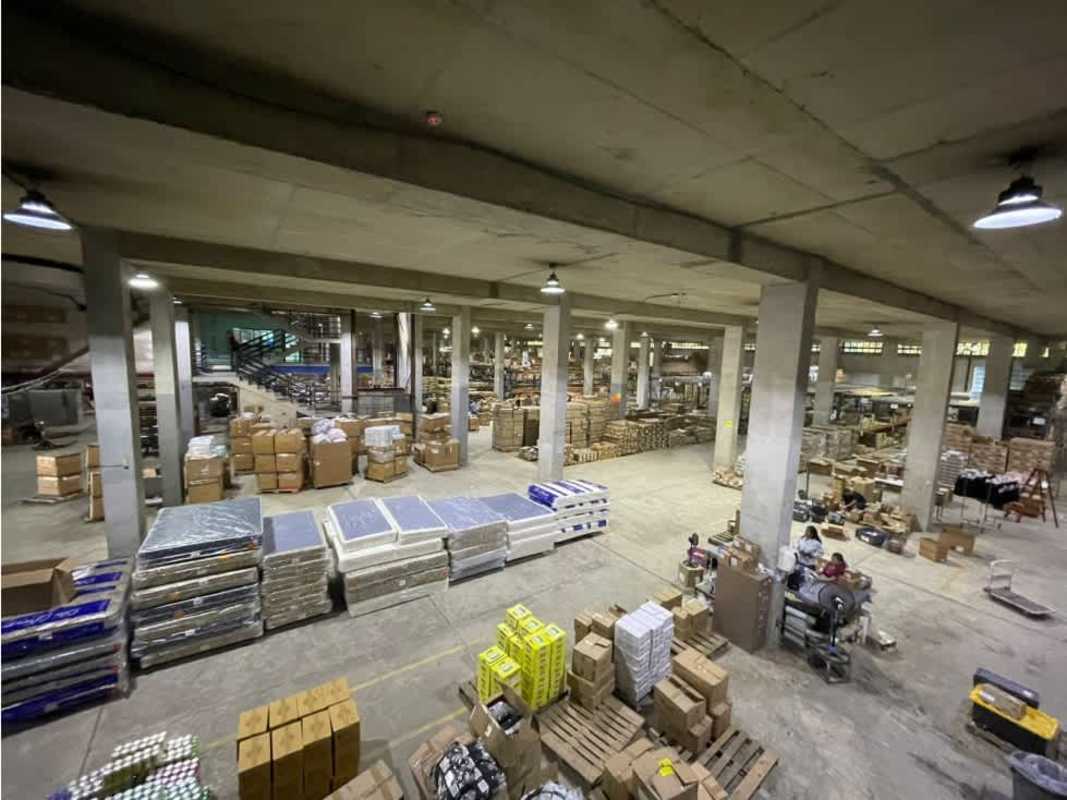 Finished office interiors with glass partitions at Curundu Industrial Complex Panama