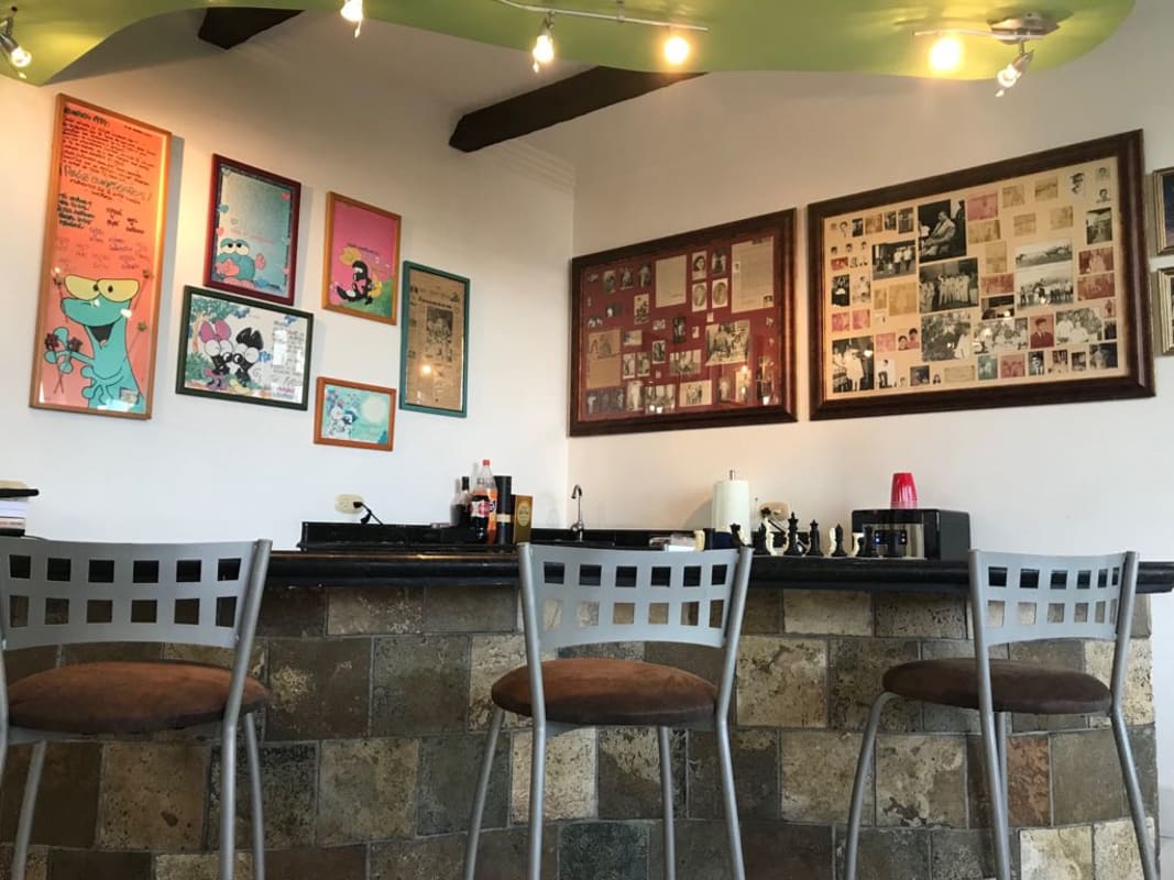 Panoramic open terrace with city skyline view Dos Mares villa Panama