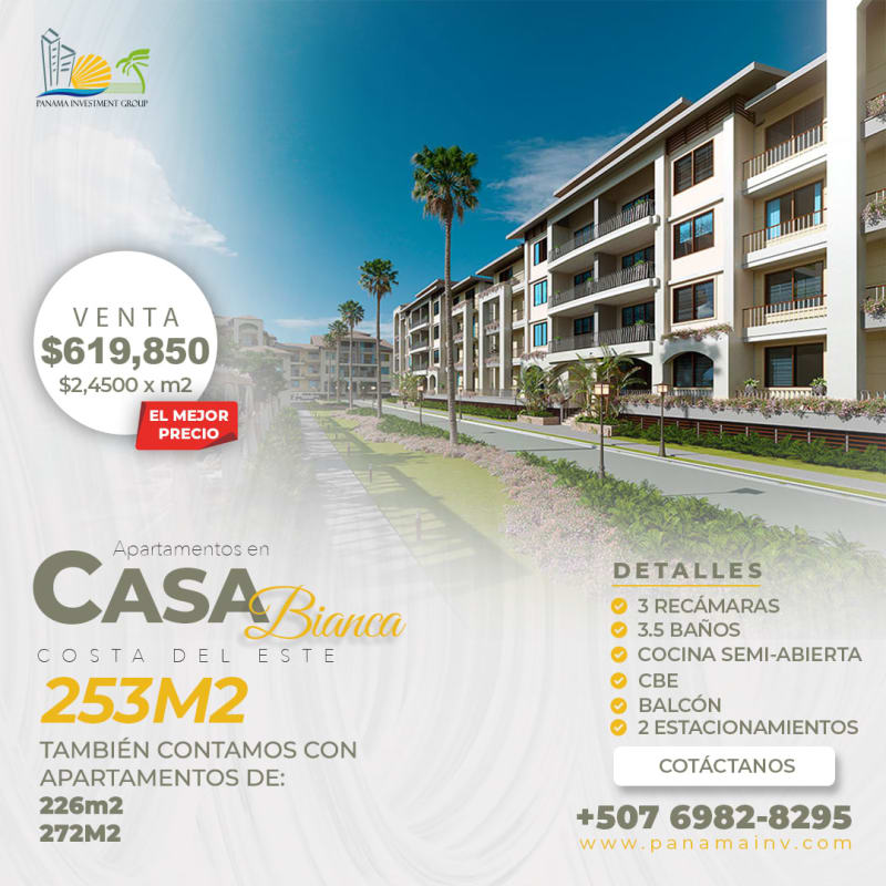 Semi-open stylish kitchen with quartz counters and cabinetry in Casa Bianca apartment Costa del Este Panama