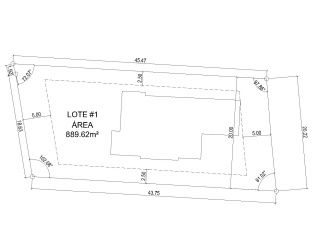 Site plan with parcels marked at Bijao Beach Club land sale phase, Río Hato Coclé