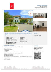 Large garden and green lawn outside villa in Chame Panama