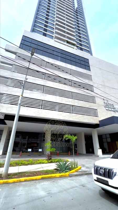 Elegant lobby reception area at PH Balboa Bay Condo Avenida Balboa Panama City