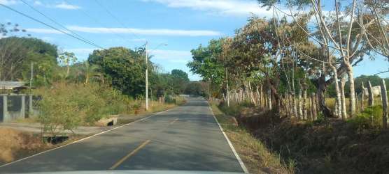 Paved rural access road to property in Volcán Chiriquí Panama