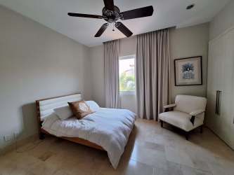 Luxury bathroom glass enclosed shower modern fixtures luxury villa Buenaventura Panama resort