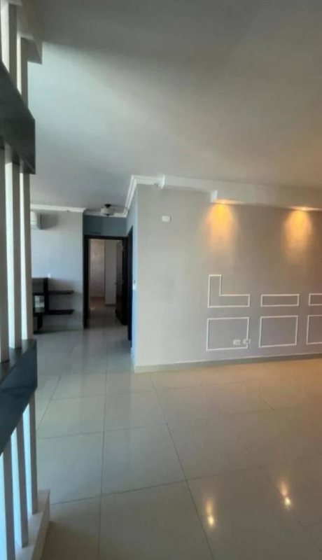 Bright open-plan living dining room with tile flooring PH San Francisco Bay Tower 300 Panama