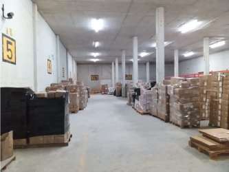 Freight elevator access inside warehouse France Field Panama