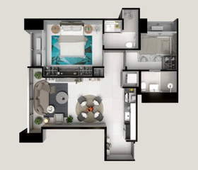 Apartment for Sale in Vista Hermosa - 3 bedrooms