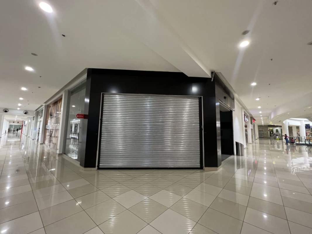 Spacious commercial interior with mezzanine floor inside Los Andes Mall San Miguelito Panama