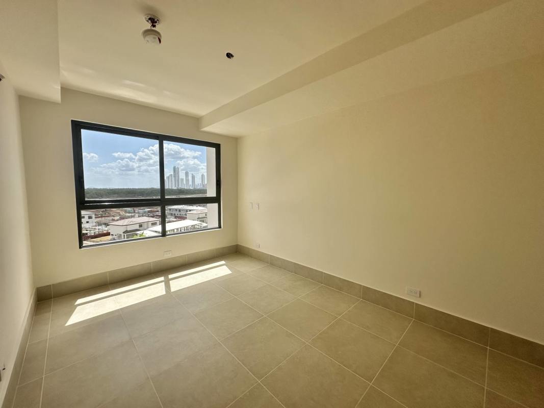 Luxury bathroom with glass shower and vanity in Ocean House Panama