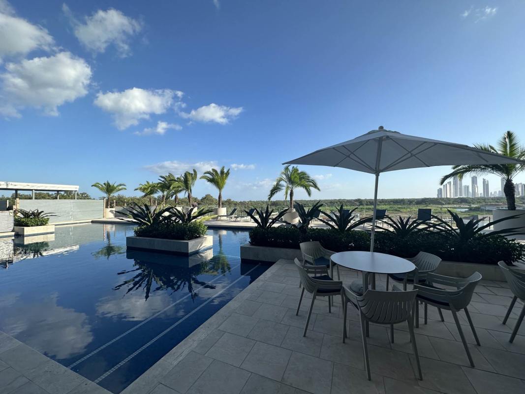 Resort-style infinity pool and sun deck with city and sea views Ocean House