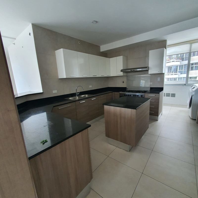 Modern kitchen with granite countertops and stainless appliances PH Luxor 300 El Cangrejo Panama