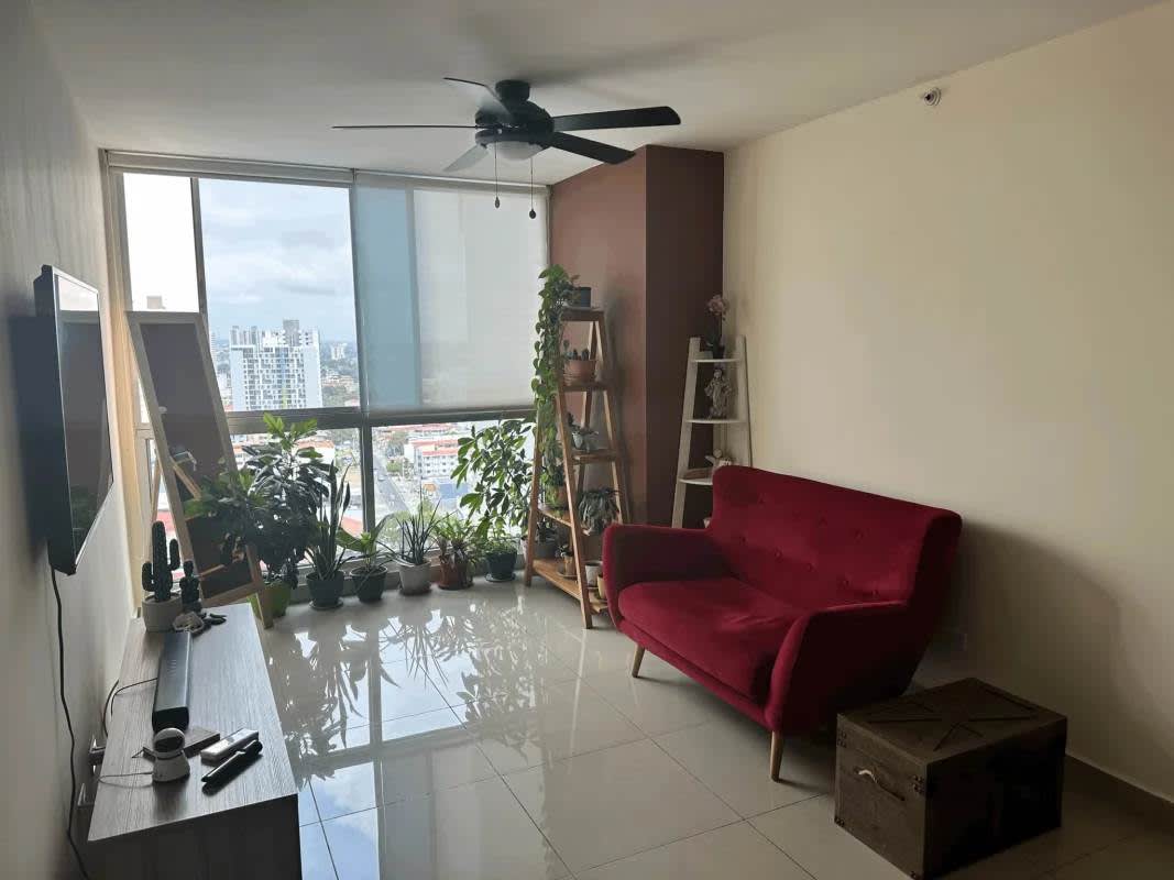 Contemporary kitchen with granite counter and modern appliances PH Coral Towers Panama City