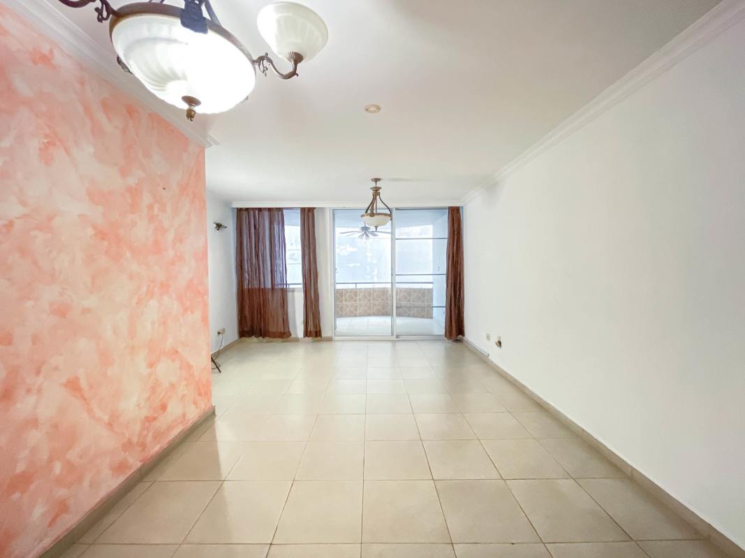 Master bedroom with AC, built-in closet, and window PH Vista Bella Bella Vista Panama City