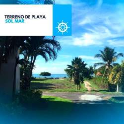 Tropical beach land with palm trees in Coclé Panama gated community