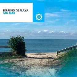 Beach access sandy path near beachfront land in Sol y Mar Panama