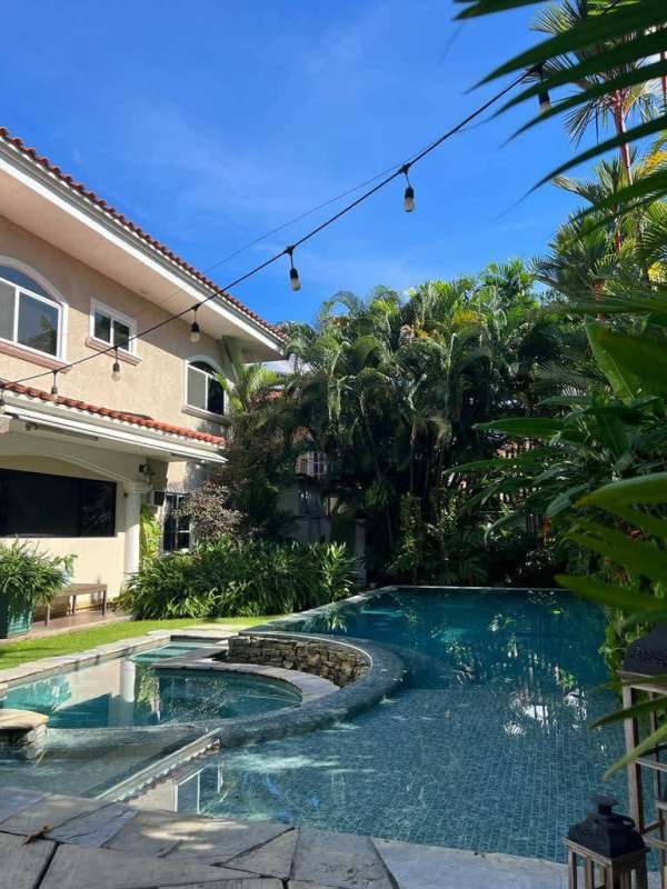 Spacious home office den and family living room in luxury Costa Serena Panama real estate