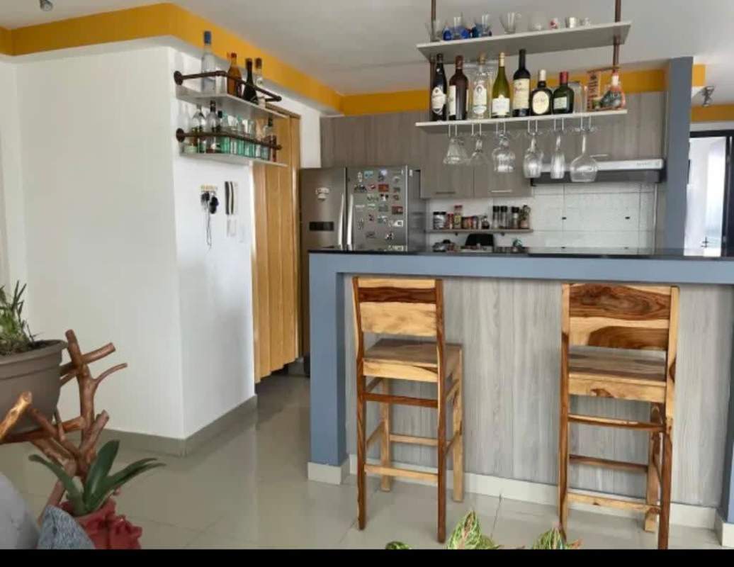 Bathroom featuring glass shower enclosure, imported tile, and modern fixtures in PH Coral Towers Panama
