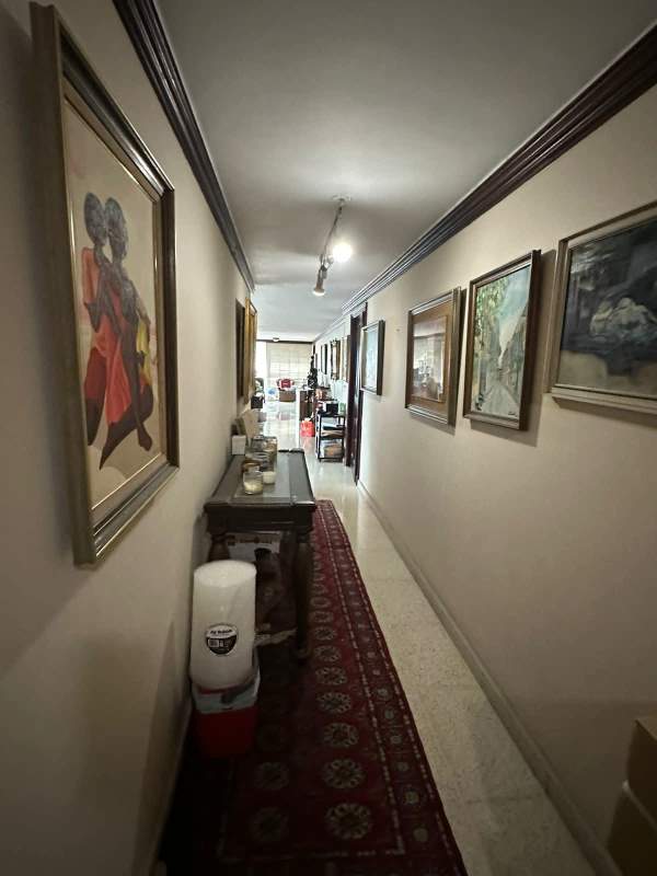 Interior hallway with artwork PH Las Torres Bella Vista Panama