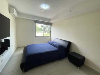 Modern bathroom with shower apartment rental Panama Pacifico