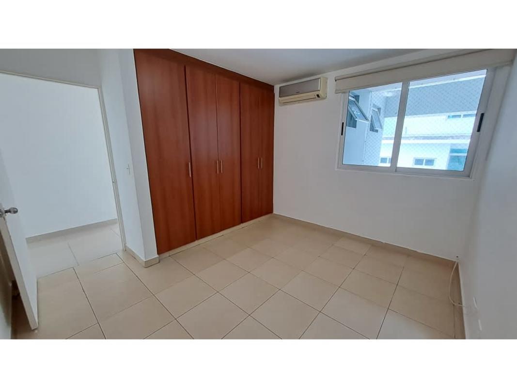Bathroom with granite countertop glass shower contemporary tile at PH Blue Park Bella Vista Panama