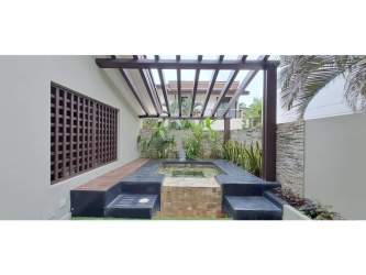 Community pools, clubhouse and BBQ gazebo at PH Nativa Panama Pacifico