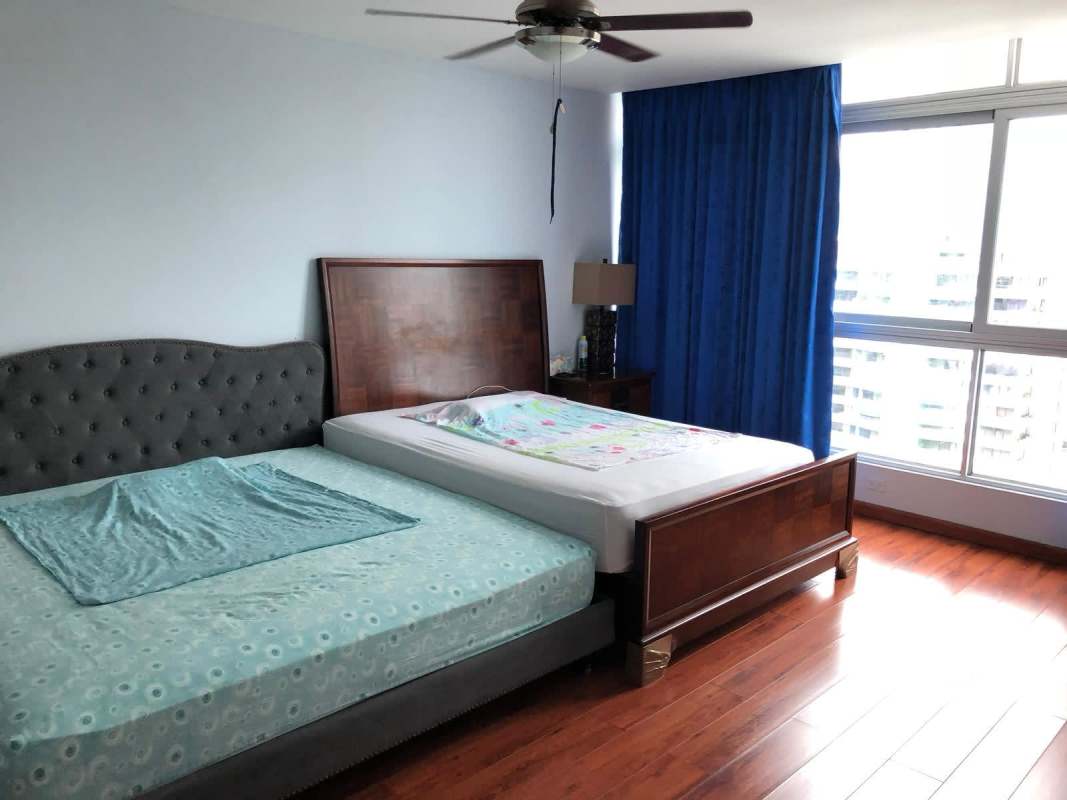 Infinity pool rooftop area with Pacific Ocean and city views PH Bayfront Tower