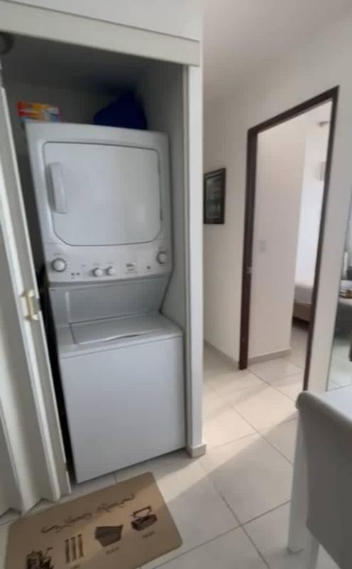 In-unit laundry area at PH Bay View Panama City with washer hookup