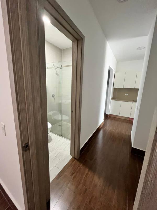 Terrace balcony in PH Costamare apartment overlooking community green space