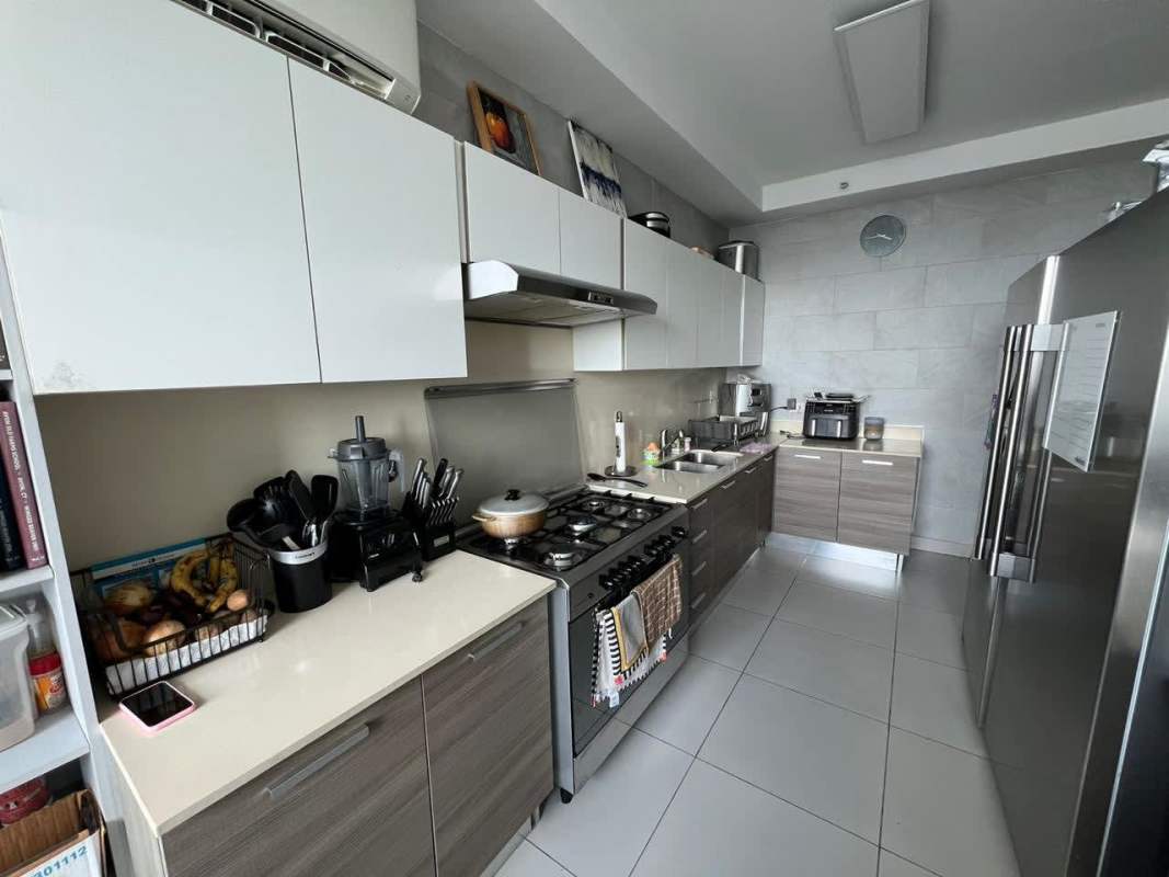 Bedroom with large windows ocean view in PH Dalmare Coco del Mar Panama