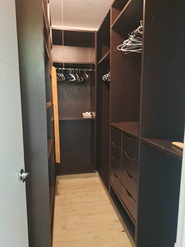 Covered patio with pergola, garden view and outdoor furniture in Albrook Park Panama