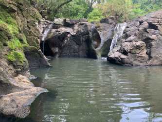 Waterfront Land with Waterfall in Las Lajas Cabuya Chame