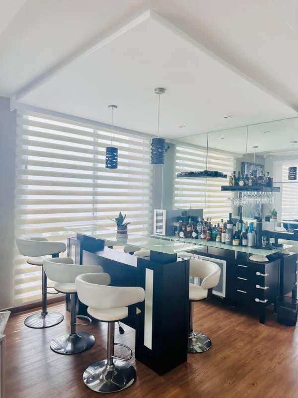 Master bedroom with ocean views and ensuite bath in PH Vision Tower Coco del Mar