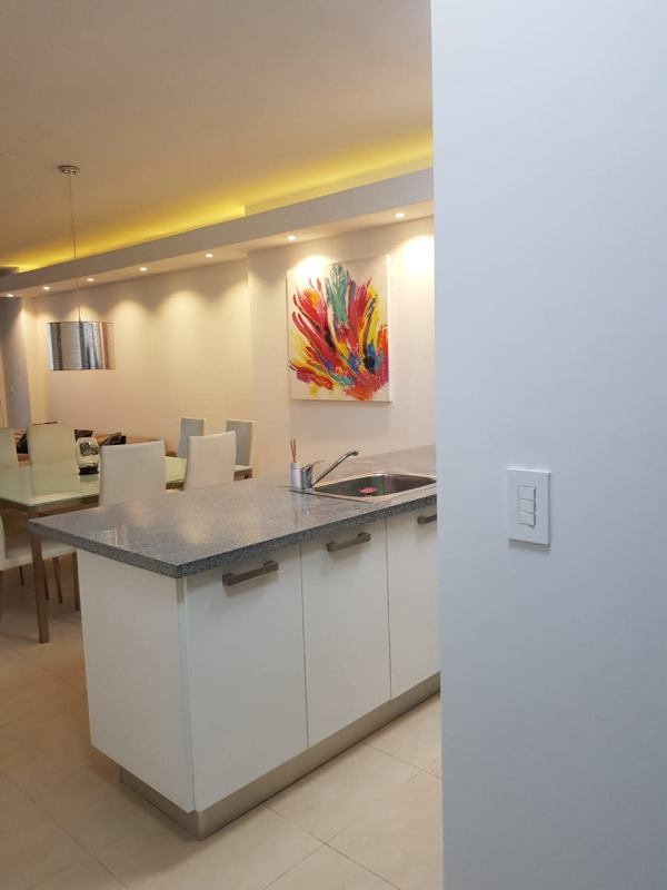 Bedroom featuring large windows and Pacific Ocean views at PH Waters Panama City