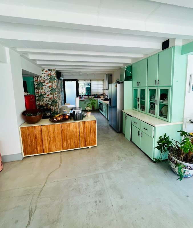 Formal dining room with premium finishes luxury house in Clayton Panama for sale