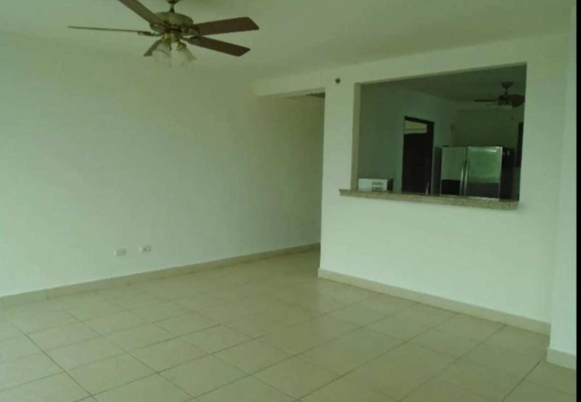 Modern bathroom with large mirror, glass shower enclosure, tile flooring at PH Clayton Park Panama