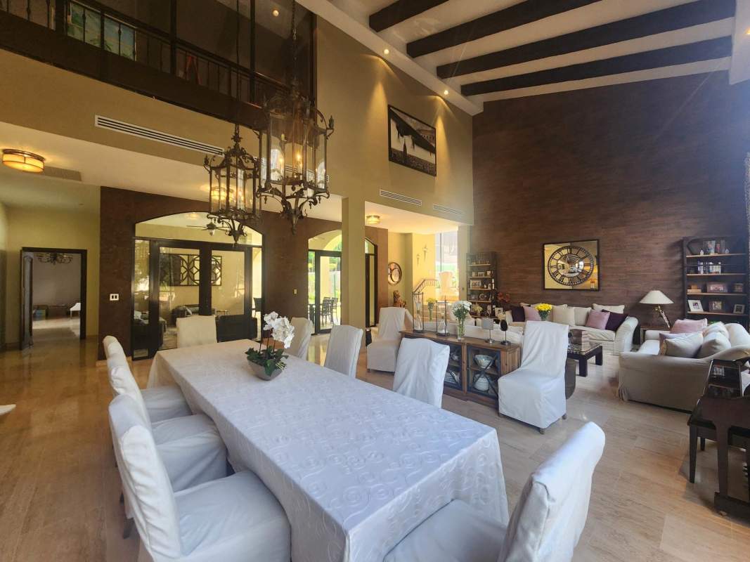 Master bedroom with hardwood floors, large balcony, ensuite bathroom in luxury Clayton villa