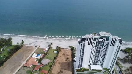 Beachfront development opportunity with wide sandy shore in Playa Blanca Panama