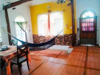 Estate entry arched window garden Mediterranean style Penonomé Panama