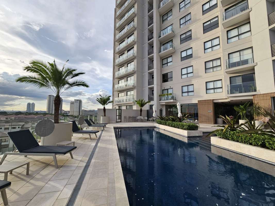 Modern bathroom in luxury apartment PH Ocean House Santa Maria Panama