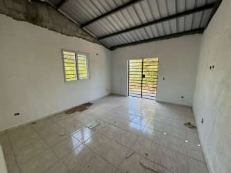 Mountain vistas seen from fenced country property in Manglarito Sora Panama