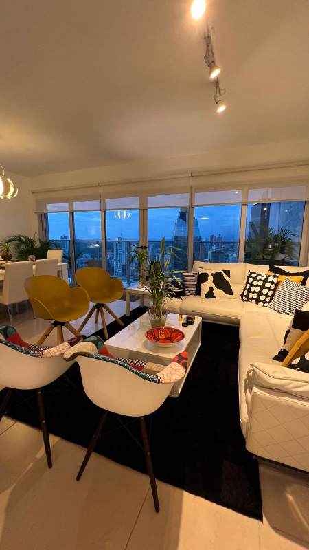 Kitchen with granite countertops, stove, oven, neutral cabinetry in PH Waters on the Bay Panama City