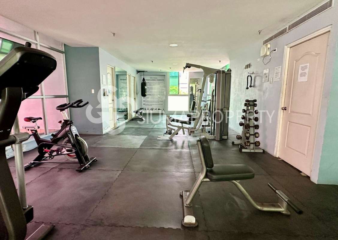 High-rise apartment view overlooking Panama City skyline