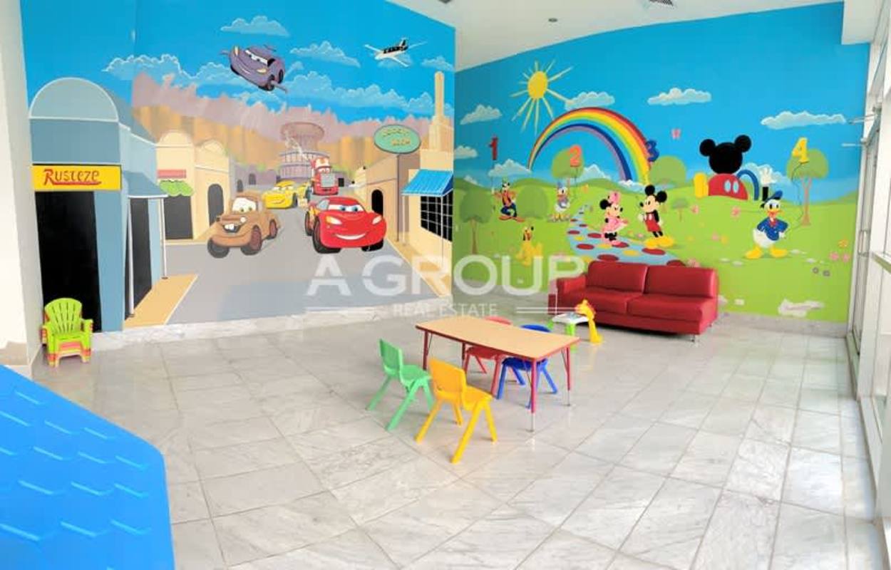 Double-height lobby marble design concierge waters on the bay Panama City