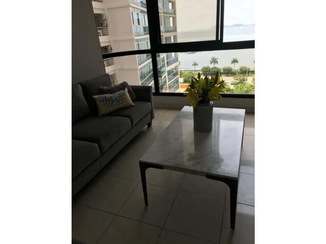 Bright secondary bedroom with window and AC PH Coral Reef Marbella Panama