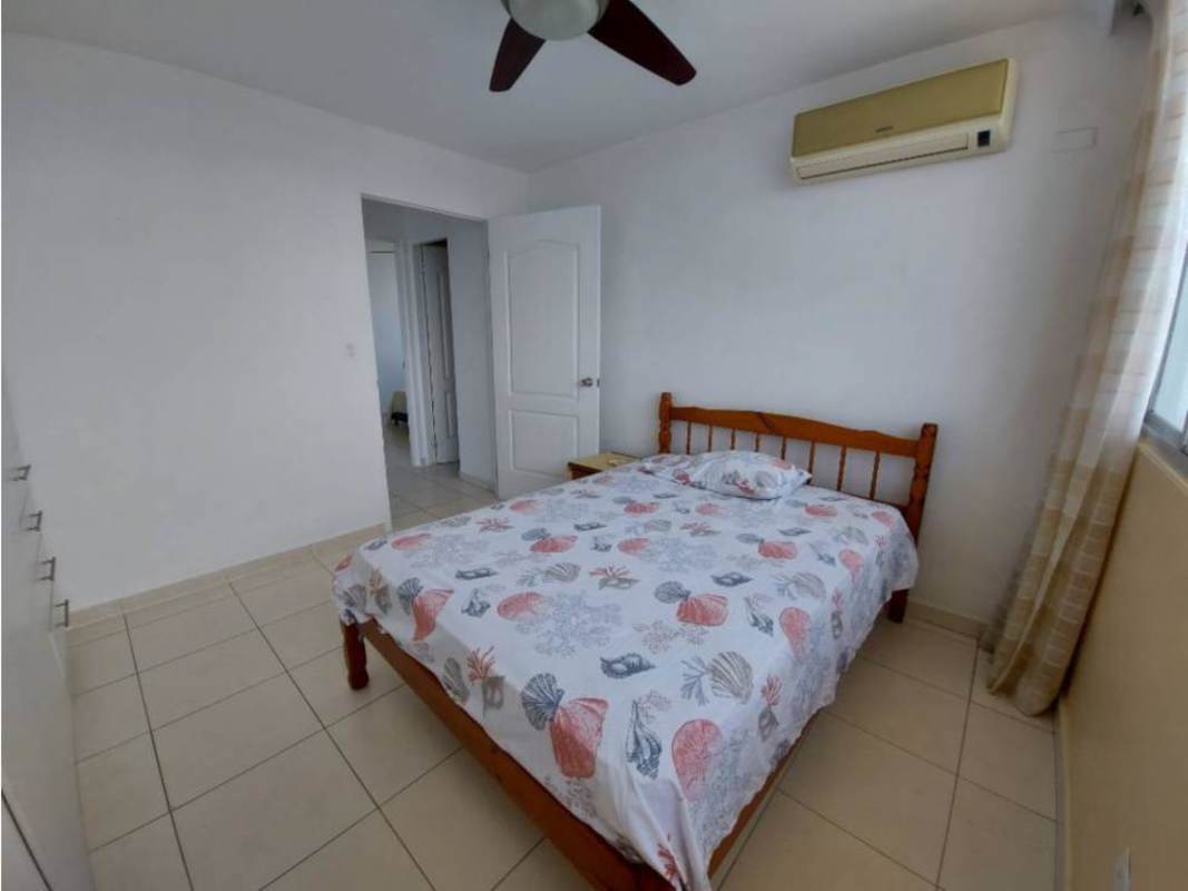 Indoor children's playroom with colorful mats and playground set at PH Montemar San Francisco Panama