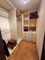 Contemporary remodeled bathroom with granite vanity and glass shower in Coronado Panama condo